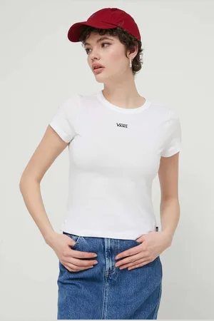 Vans Bavlněné tričko barva