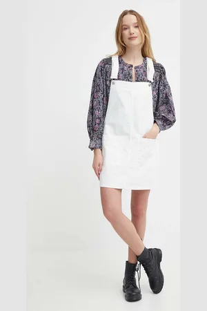 Pepe Jeans Džínové šaty VESTA ANGLAISE barva, mini, PL953519
