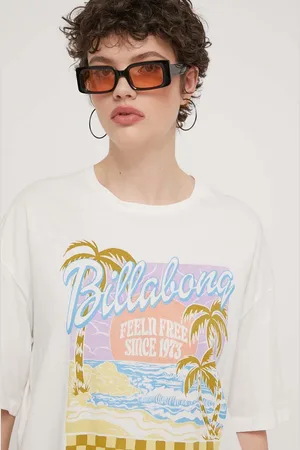 Billabong Bavlněné tričko barva, EBJZT00256