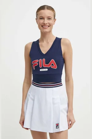 Fila Top Laixi dámský, tmavomodrá barva, FAW0748