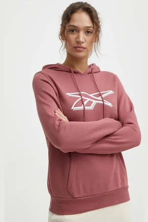 Reebok Mikina dámská, barva, s kapucí, s potiskem, 100202148