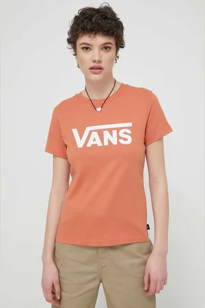 Vans Bavlněné tričko barva