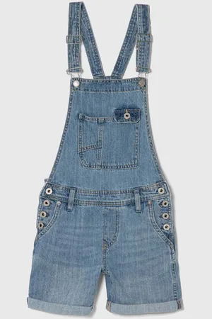 Pepe Jeans Dětské kalhoty na šle ABBY FABBY JR