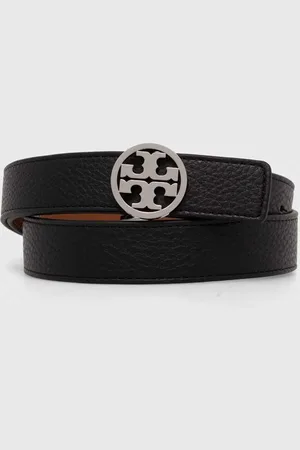 Tory Burch Oboustranný kožený pásek 1" Miller Reversible dámský, barva, 138935.002