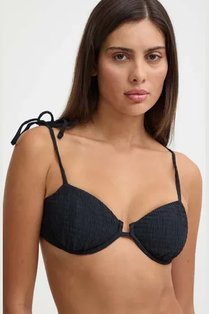 Abercrombie & Fitch Plavková podprsenka barva, měkký košík