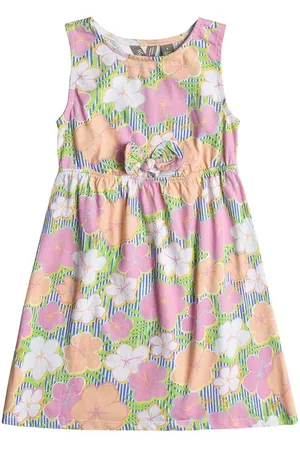 Roxy Dětské bavlněné šaty SUMMER AIR mini