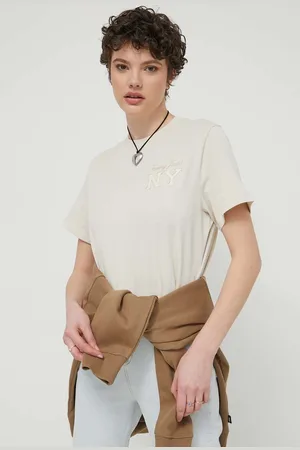 Tommy Hilfiger Bavlněné tričko barva, DW0DW17829