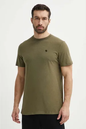 Fjällräven Tričko Hemp Blend barva, s aplikací, F12600215