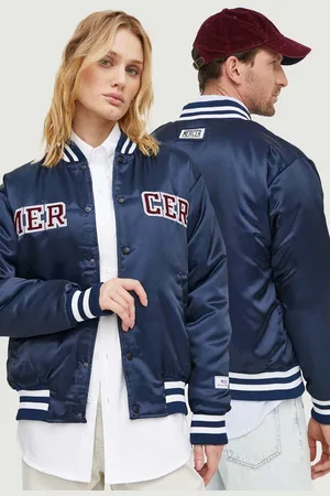 The Mercer Bomber bunda Mercer Varsity tmavomodrá barva, zimní, ME0484204953