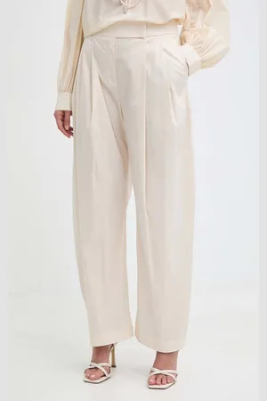 Pinko Kalhoty dámské, barva, jednoduché, high waist, 103577 A1TX