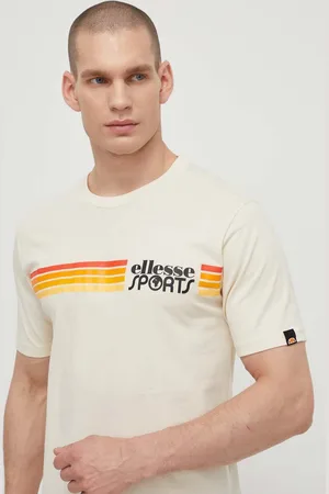 Ellesse Bavlněné tričko Sorranta T-Shirt barva, s aplikací, SHV20128