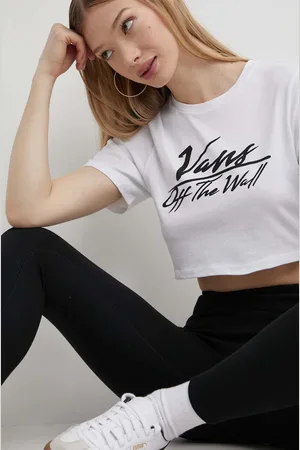 Vans Bavlněné tričko barva