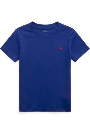 Ralph Lauren Dětské bavlněné tričko tmavomodrá barva, 322832904092