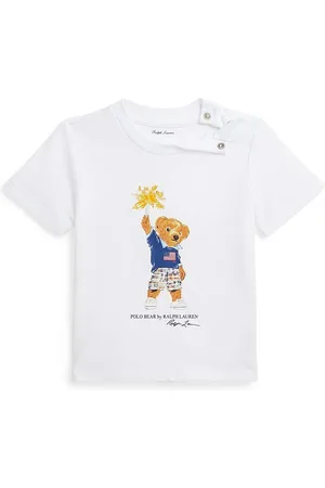 Ralph Lauren Bavlněné dětské tričko barva, s potiskem, 320853828034