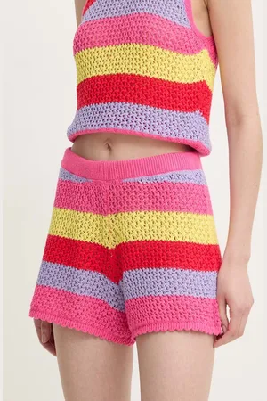 Benetton Kraťasy dámské, vzorované, high waist