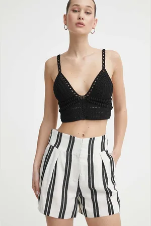 IRO Kraťasy dámské, barva, vzorované, high waist