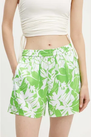 Michael Kors Kraťasy dámské, barva, vzorované, high waist