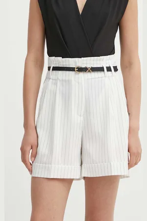 ANSWEAR Kraťasy dámské, barva, vzorované, high waist