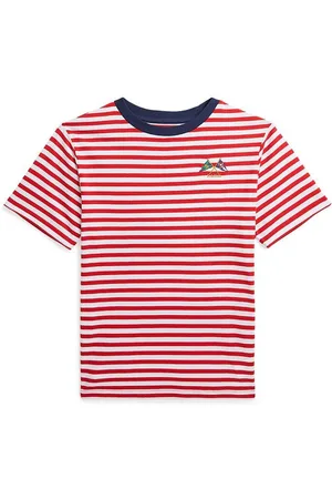 Ralph Lauren Dětské bavlněné tričko barva, 323942204001