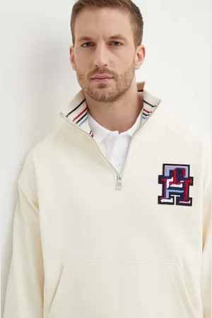 Tommy Hilfiger Bavlněná mikina pánská, barva, s aplikací, MW0MW34412