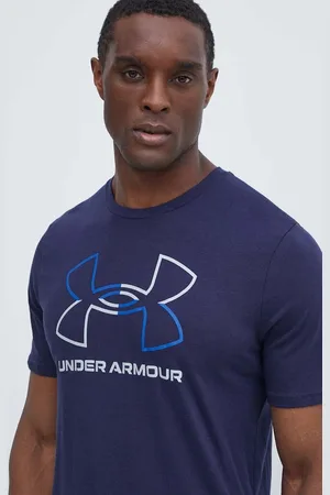 Under Armour Tričko tmavomodrá barva