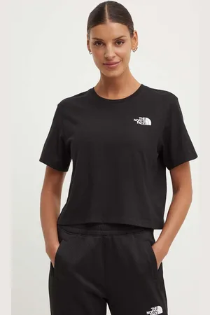 The North Face Tričko W Simple Dome Cropped Slim Tee barva, NF0A87U4JK31