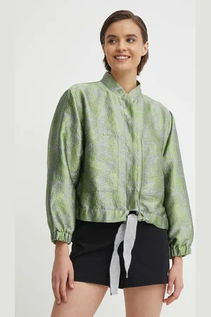Emporio Armani Bunda dámská, barva, přechodná, oversize, 3D2B85 2NGXZ