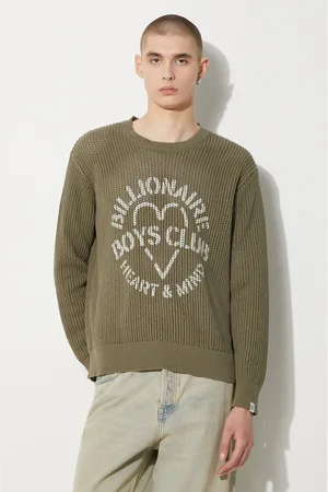 Billionaire Boys Club Bavlněný svetr Heart & Mind Stencil Logo Jumper barva, hřejivý, B24224