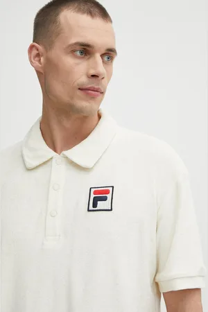 Fila Bavlněné polo tričko Liverpool barva, FAM0650