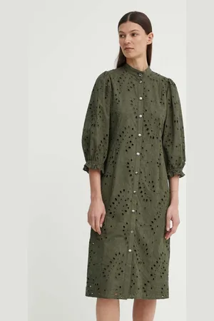 Bruuns Bazaar Bavlněné šaty ArgyreiaBBMoniika dress barva, mini, BBW3916