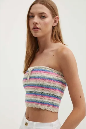 Hollister Bavlněný top barva