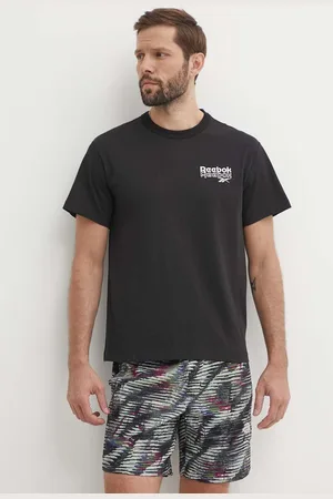 Reebok Bavlněné tričko Brand Proud barva, s potiskem, 100076383