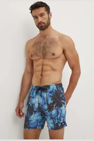 Rip Curl Plavkové šortky tmavomodrá barva
