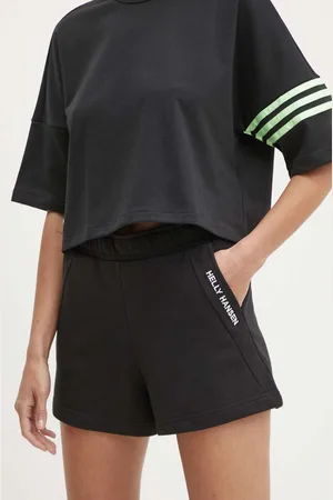 Helly Hansen Kraťasy dámské, barva, s potiskem, high waist, 54081