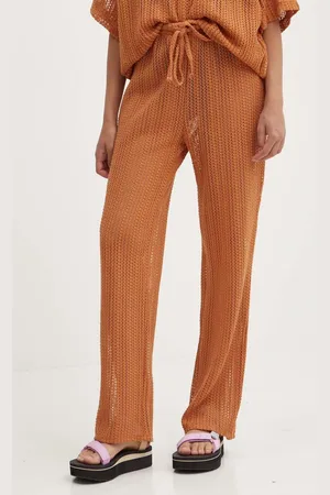 Billabong Kalhoty LARGO dámské, barva, jednoduché, high waist, ABJX600226