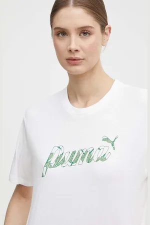 PUMA Bavlněné tričko barva, 680432