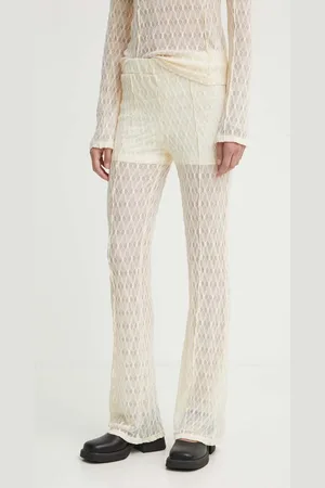 Gestuz Kalhoty dámské, barva, zvony, high waist, 10909321