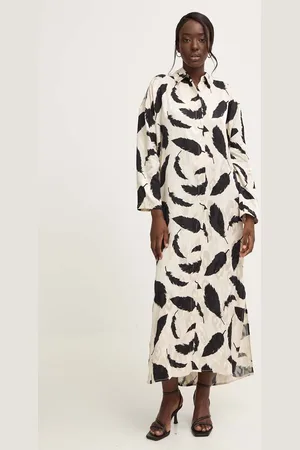 ANSWEAR Šaty barva, midi, oversize