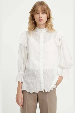 Bruuns Bazaar Košile CyperusBBCaro shirt dámská, barva, regular, se stojáčkem, BBW3981