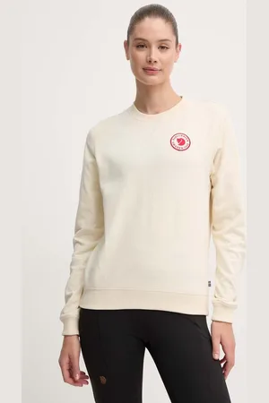 Fjällräven Bavlněná mikina 1960 Logo dámská, barva, s aplikací