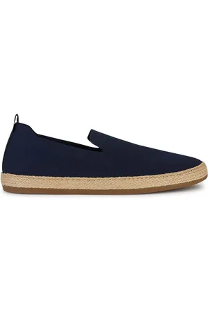 Geox Espadrilky U PANTELLERIA tmavomodrá barva, U45DWA 0006K C4002