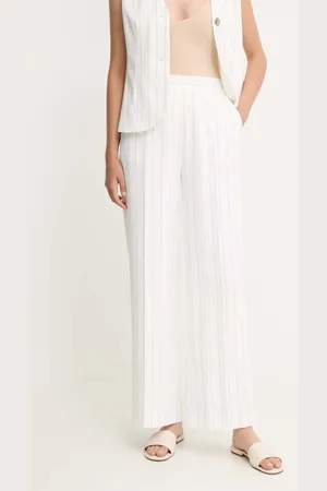 SANDRO FERRONE Kalhoty dámské, barva, jednoduché, high waist, SFS21XBDCALIFORNIA