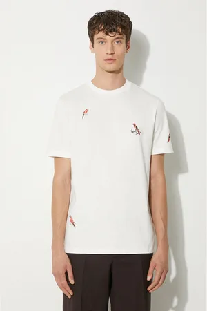 Paul Smith Bavlněné tričko barva, s aplikací, M1R-919T-NP4322