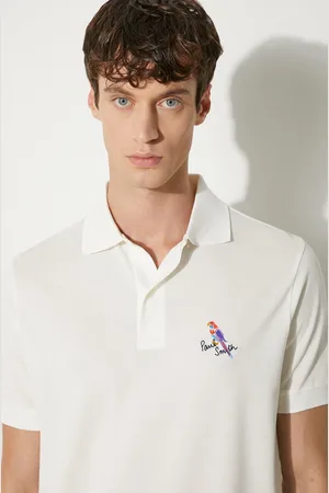 Paul Smith Bavlněné polo tričko barva, s aplikací, M1R-698P-NP4722
