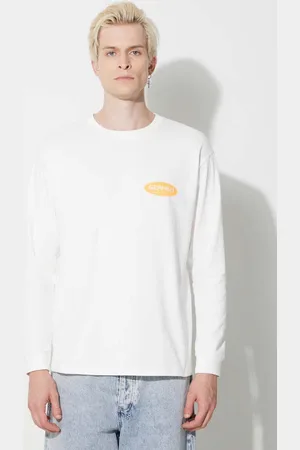 Gramicci Bavlněné tričko s dlouhým rukávem Original Freedom Oval Longsleeve Tee barva, s potiskem, G3FU.T072