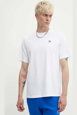 WoodWood Bavlněné tričko Bobby Double Logo barva, 12345701.2512