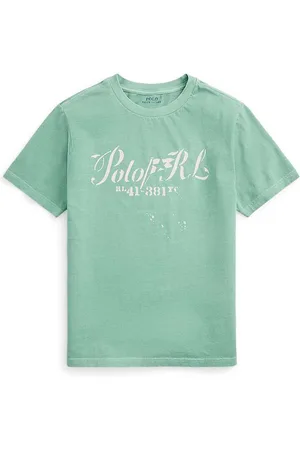 Ralph Lauren Dětské bavlněné tričko barva, s potiskem, 323941991001