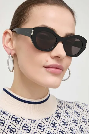 Saint Laurent Sluneční brýle dámské, černá barva, SL 639