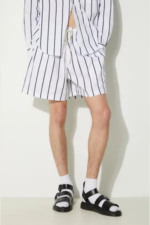 Mki Miyuki-Zoku Bavlněné šortky Striped Shorts barva, STRIPED.SHORTS