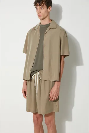 Mki Miyuki-Zoku Košile Tencel Vacation Shirt pánská, barva, relaxed, TENCEL.VACATION.SHIRT